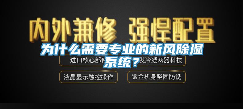 為什么需要專業(yè)的新風除濕系統(tǒng)？