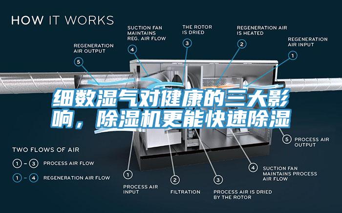 細數(shù)濕氣對健康的三大影響，除濕機更能快速除濕