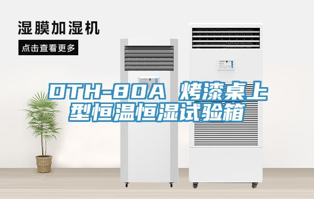 DTH-80A 烤漆桌上型恒溫恒濕試驗箱