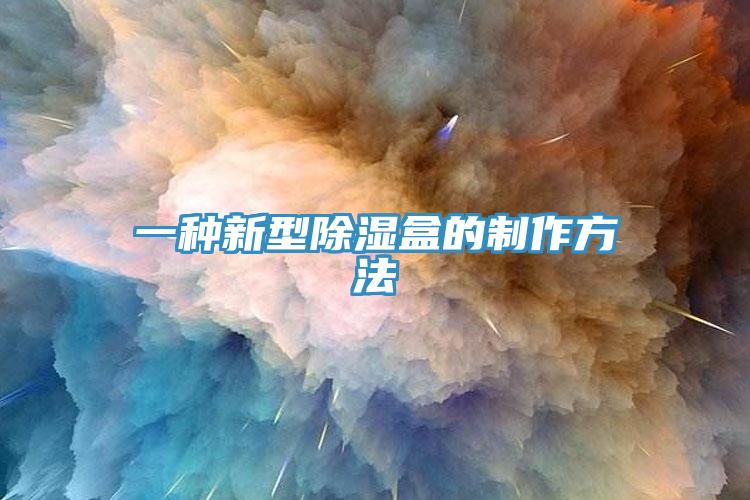 一種新型除濕盒的制作方法