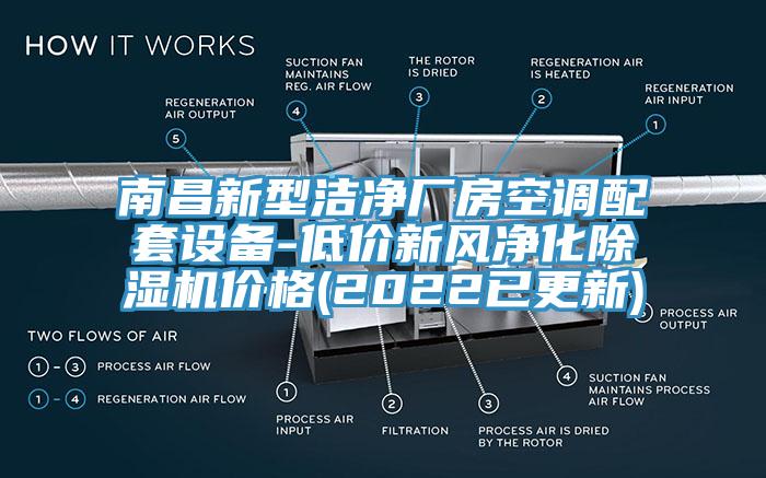 南昌新型潔凈廠房空調(diào)配套設(shè)備-低價新風(fēng)凈化除濕機價格(2022已更新)