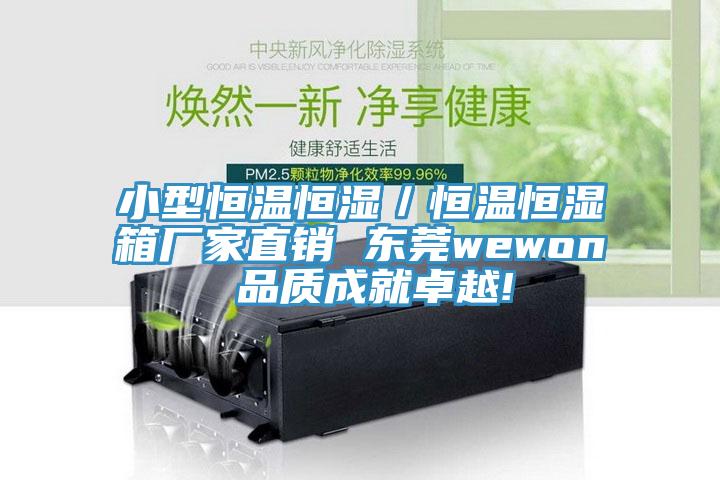 小型恒溫恒濕／恒溫恒濕箱廠家直銷 東莞wewon 品質(zhì)成就卓越!