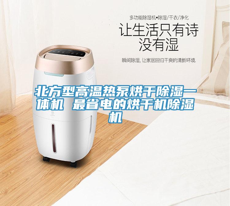 北方型高溫?zé)岜煤娓沙凉褚惑w機 最省電的烘干機除濕機