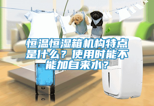 恒溫恒濕箱機構(gòu)特點是什么？使用時能不能加自來水？