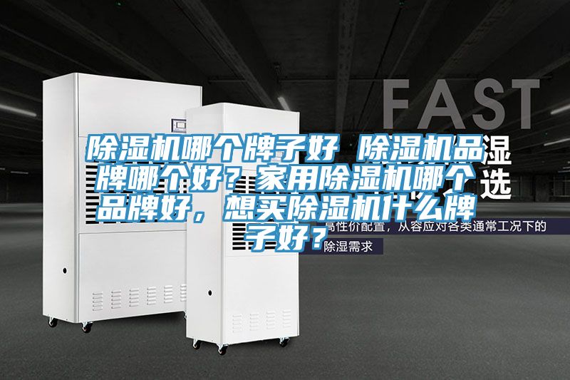 除濕機哪個牌子好 除濕機品牌哪個好？家用除濕機哪個品牌好，想買除濕機什么牌子好？