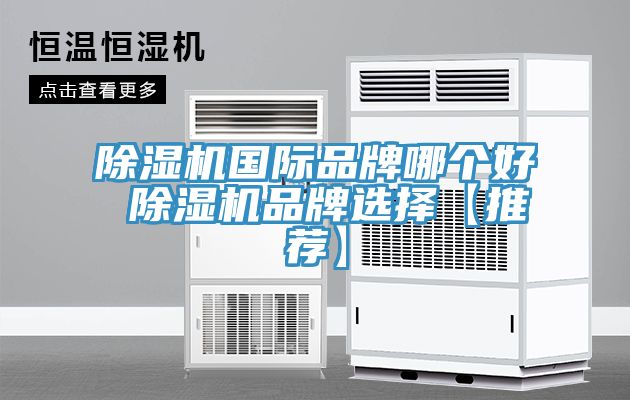 除濕機國際品牌哪個好 除濕機品牌選擇【推薦】