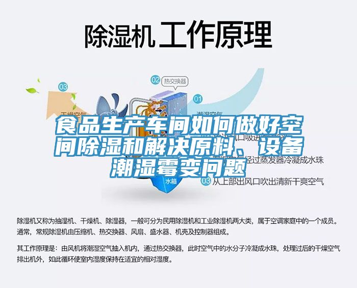 食品生產車間如何做好空間除濕和解決原料、設備潮濕霉變問題